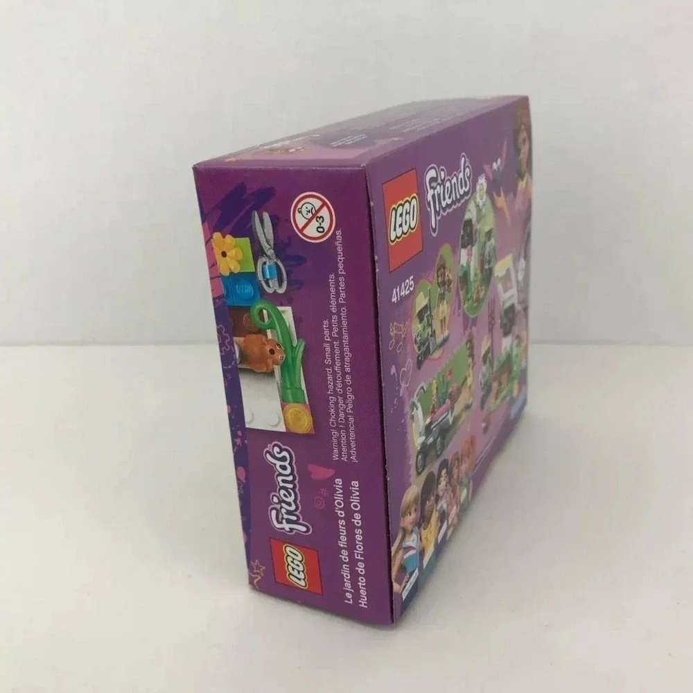 LEGO Friends 41425 Olivias Flower Garden 92 Pc Building Toy New Sealed Box